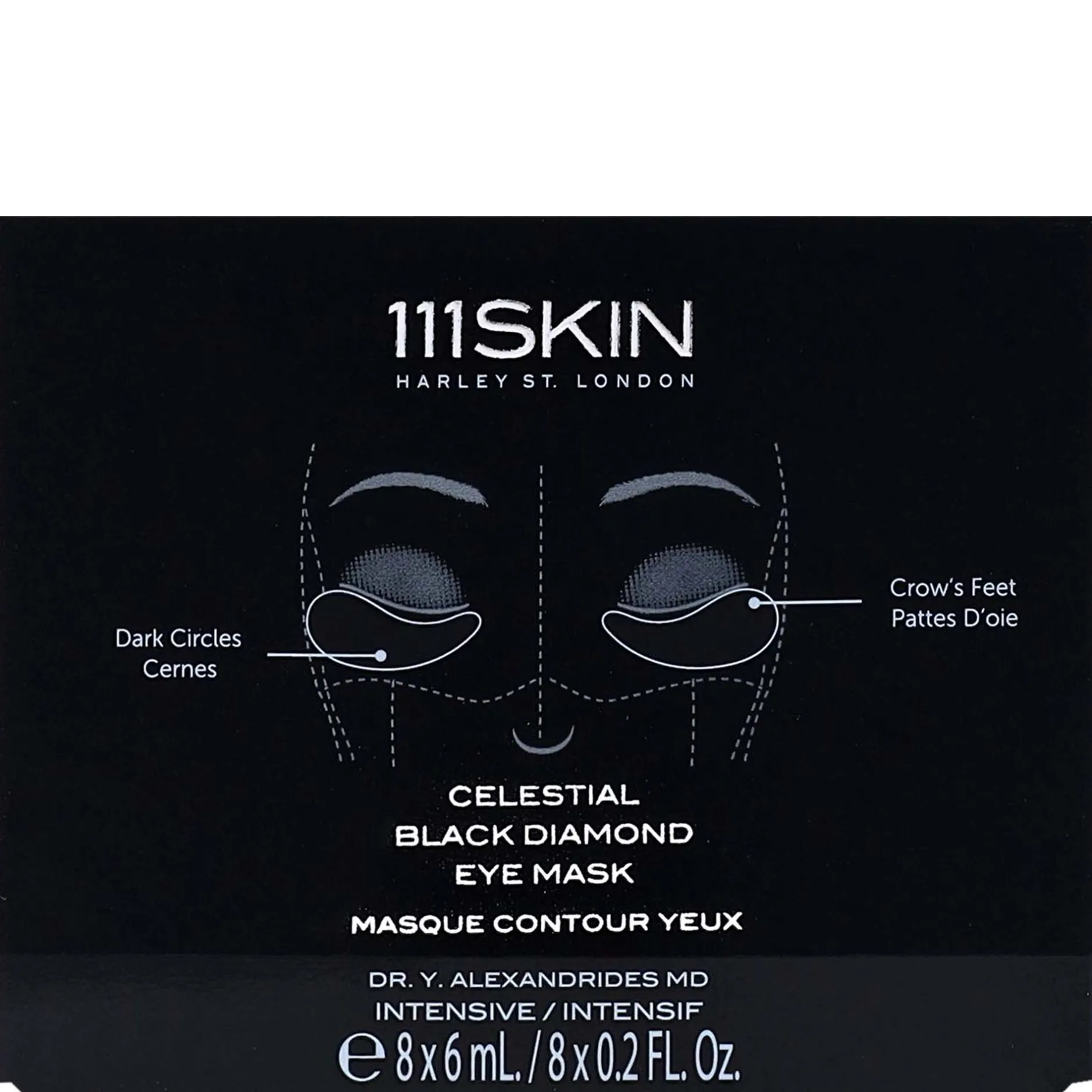111SKIN Intensive Celestial Black Diamond Eye Mask 8 x 6ml Online