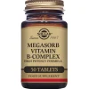 Solgar Vitamins Megasorb Vitamin B-Complex High Potency Tablets x 50 Outlet