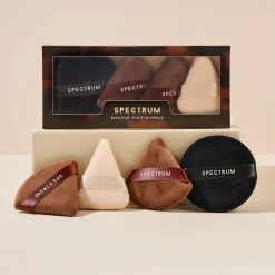 Spectrum Accessories Pantherine Professional 4 Piece Make Up Puff Bundle Sale