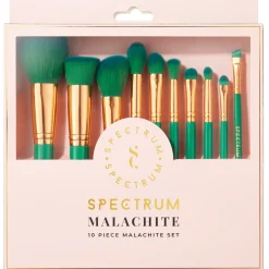 Spectrum Everyday Sets 10 Piece Malachite Green Makeup Brush Set Clearance