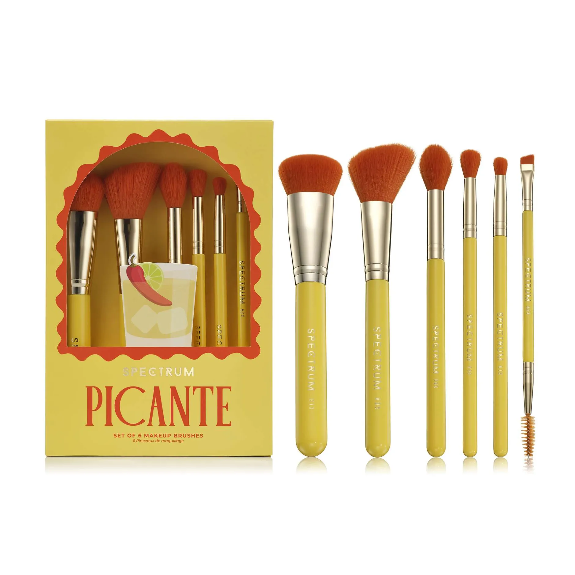 Spectrum Everyday Sets Picante 6 Piece Brush Set Online