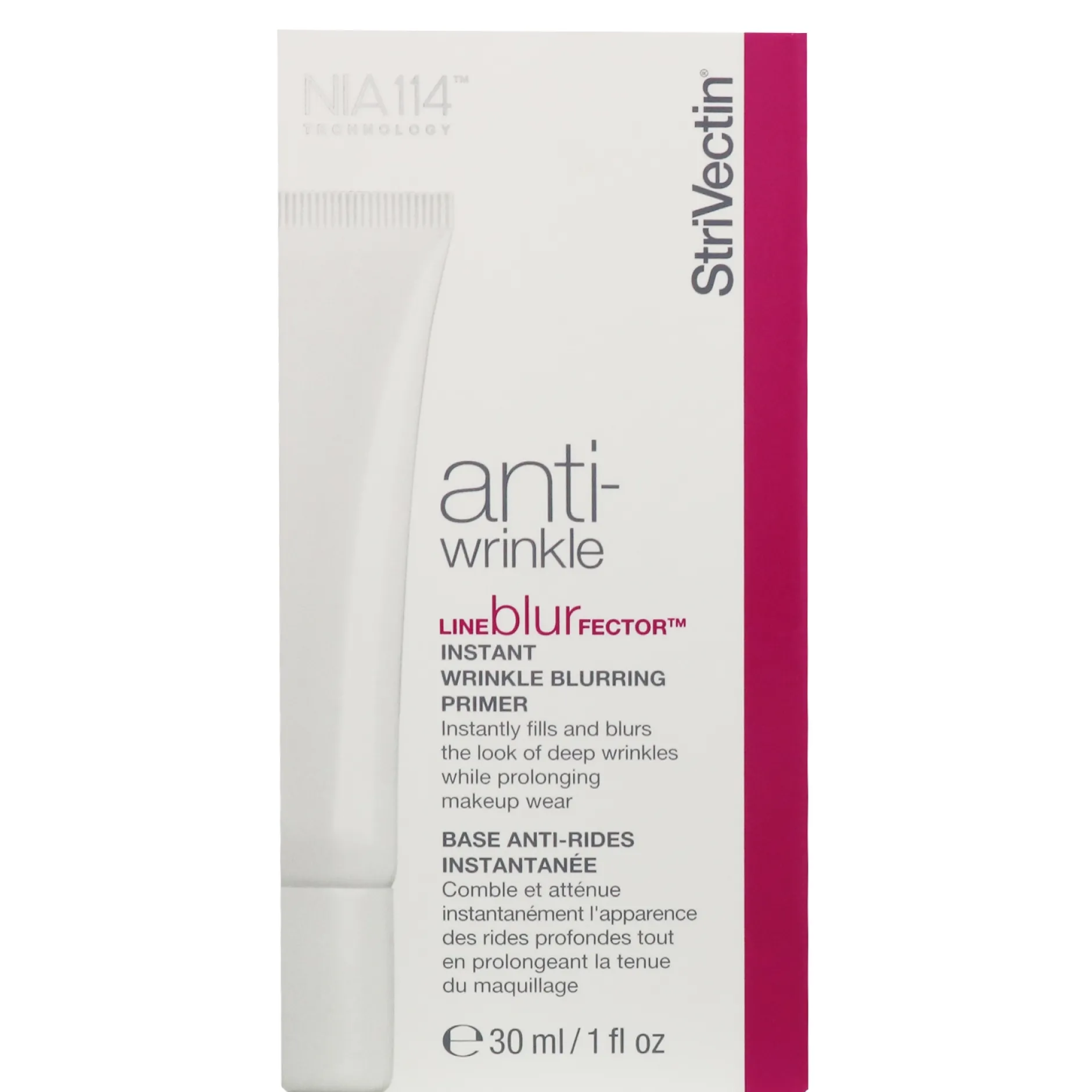 StriVectin Anti-Wrinkle Line BlurFector Instant Wrinkle Blurring Primer 30ml New