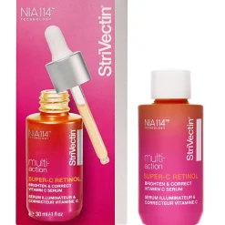 StriVectin Multi-Action Super-C Retinol Brighten & Correct Vitamin C Serum 30ml New