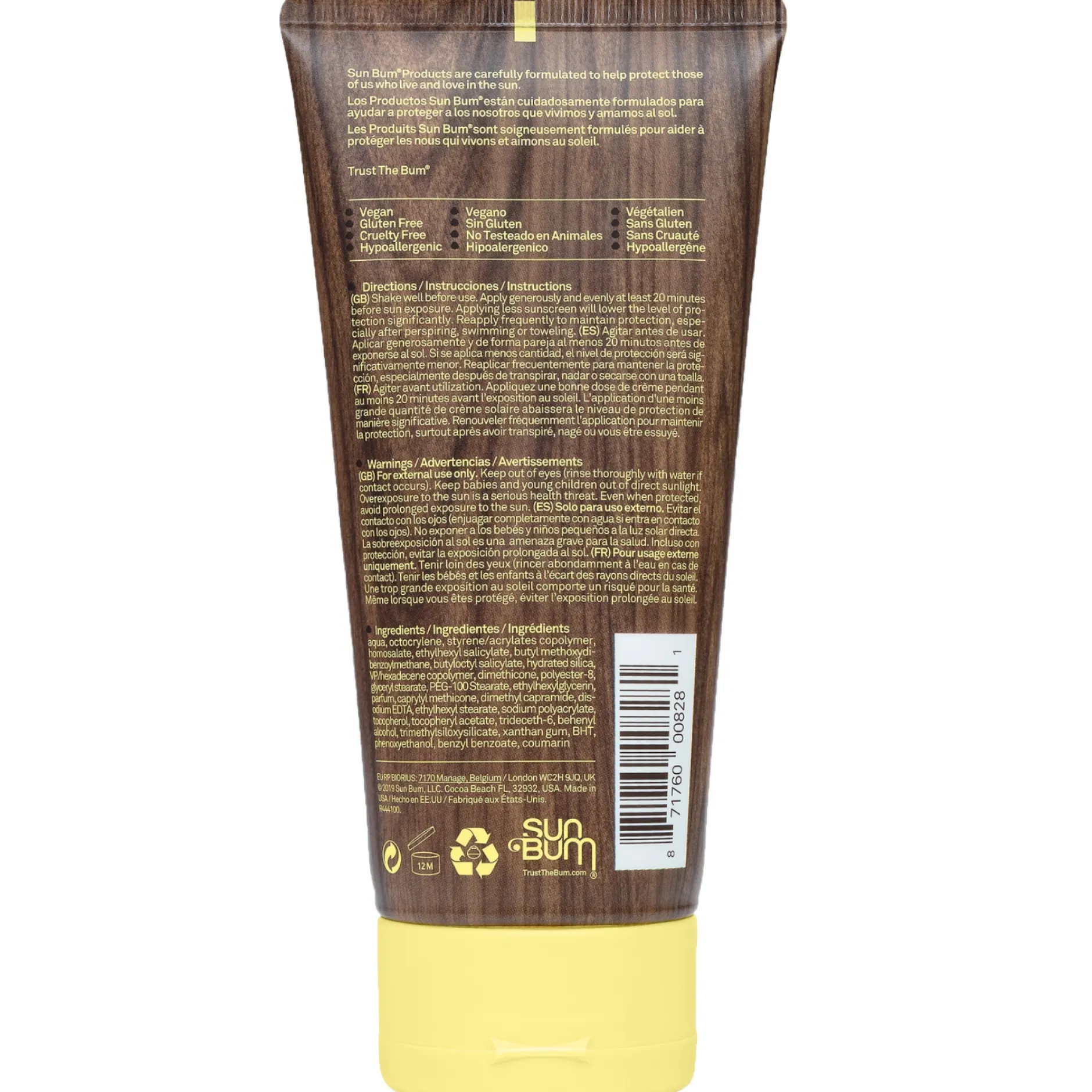 Sun Bum Sun Care Original SPF30 Sunscreen Lotion 177ml Discount