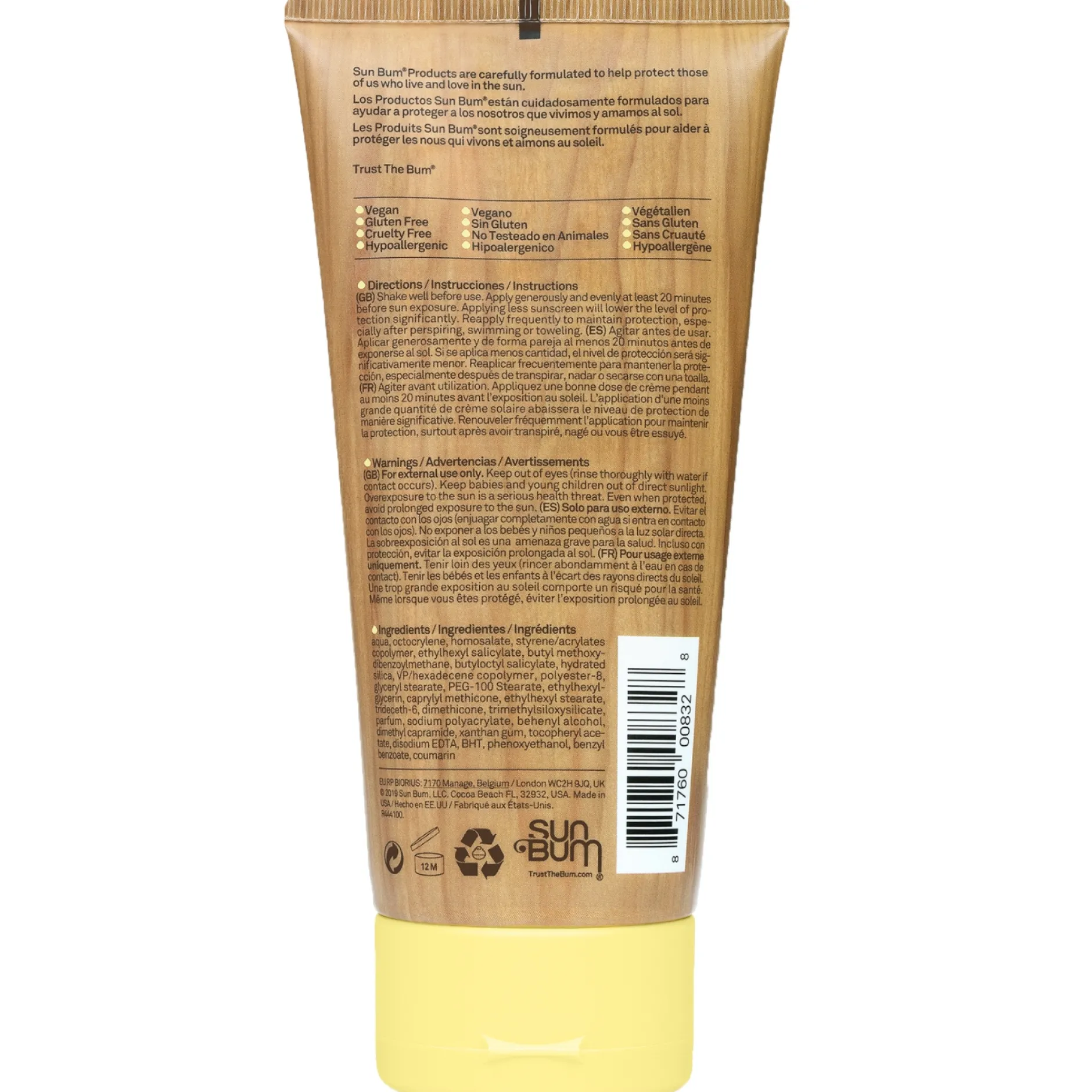 Sun Bum Sun Care Original SPF50 Sunscreen Lotion 177ml Sale