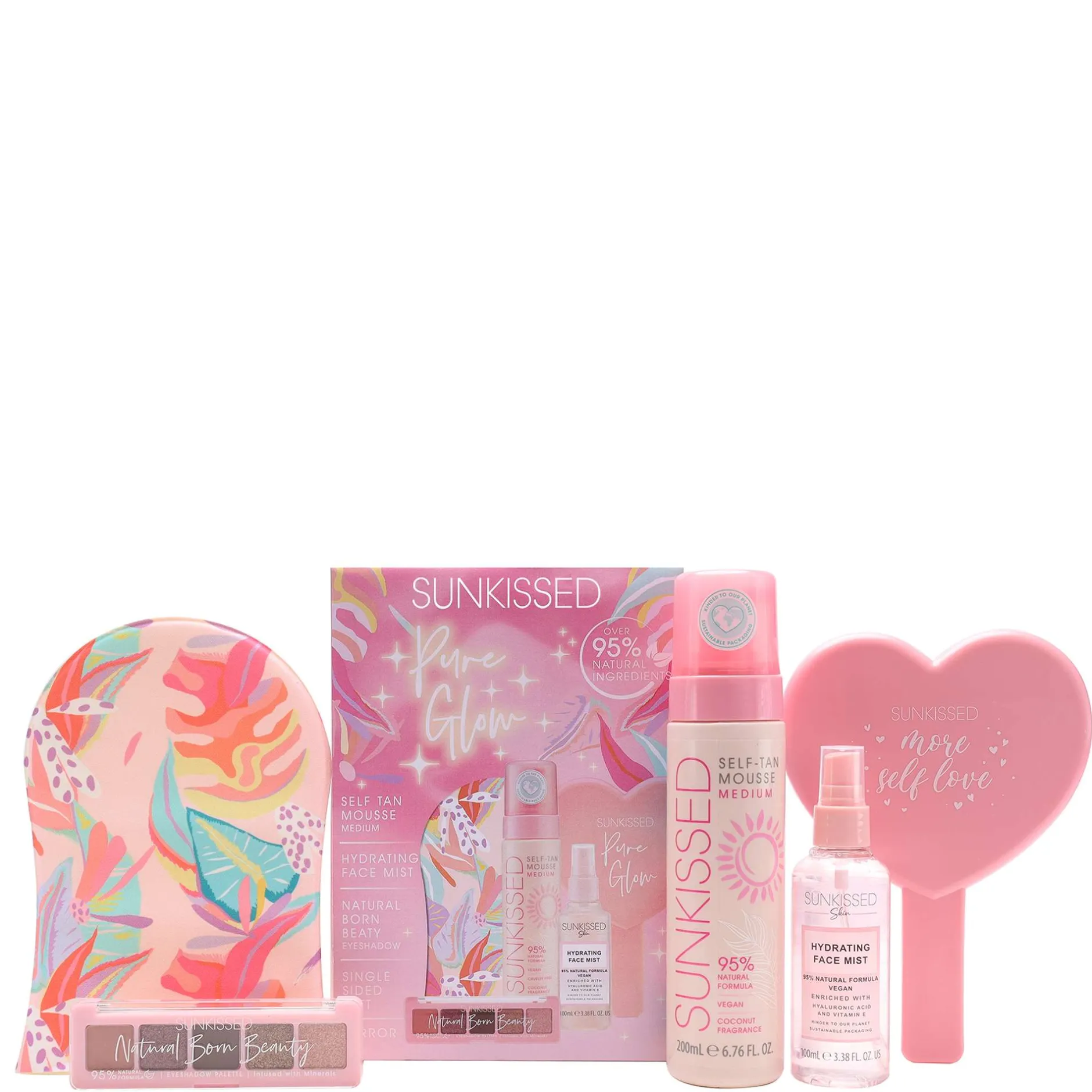 SUNkissed Sets Pure Glow Medium Tanning Gift Set Discount