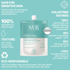 SVR Hydraliane Intense Moisture Rich Cream for Dry Sensitive Skin 50ml Clearance