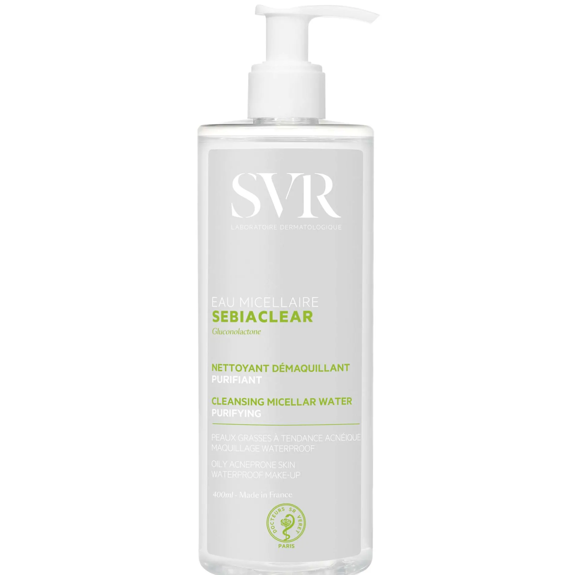 SVR Sebiaclear Cleansing Micellar Water for Oily Skin 400ml