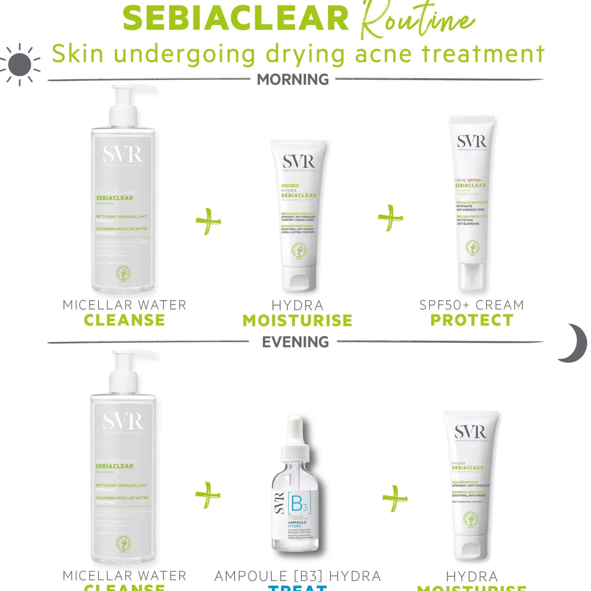 SVR Sebiaclear Hydra Soothing Moisturiser for Oily Skin 40ml