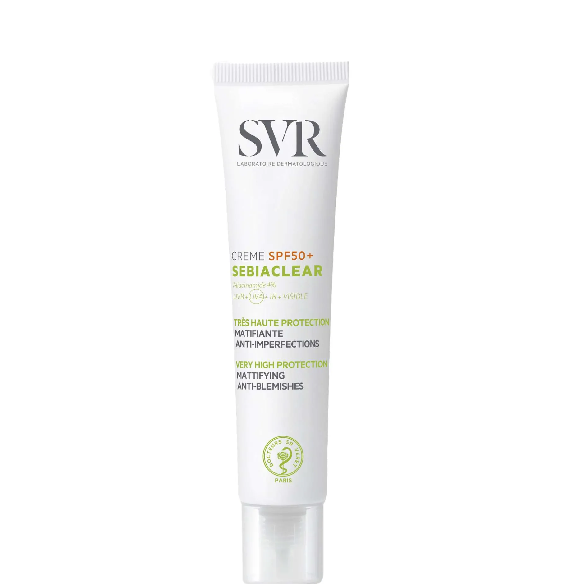 SVR Sebiaclear SPF50+ Mattifying Anti-Blemish Sunscreen 40ml Outlet