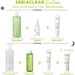 SVR Sebiaclear SPF50+ Mattifying Anti-Blemish Sunscreen 40ml Outlet