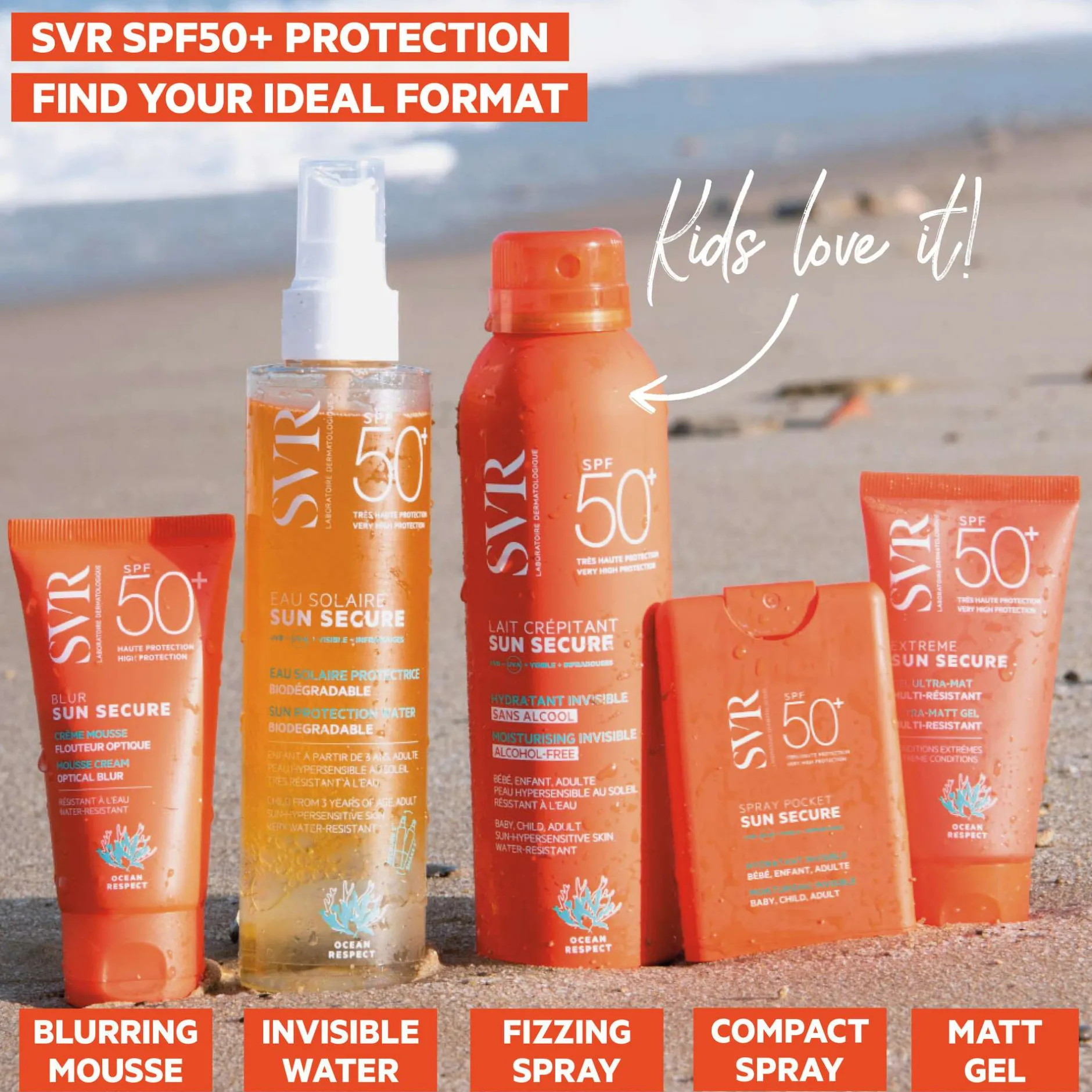 SVR Sun Secure Blur SPF50+ Fragrance-Free 50ml Outlet