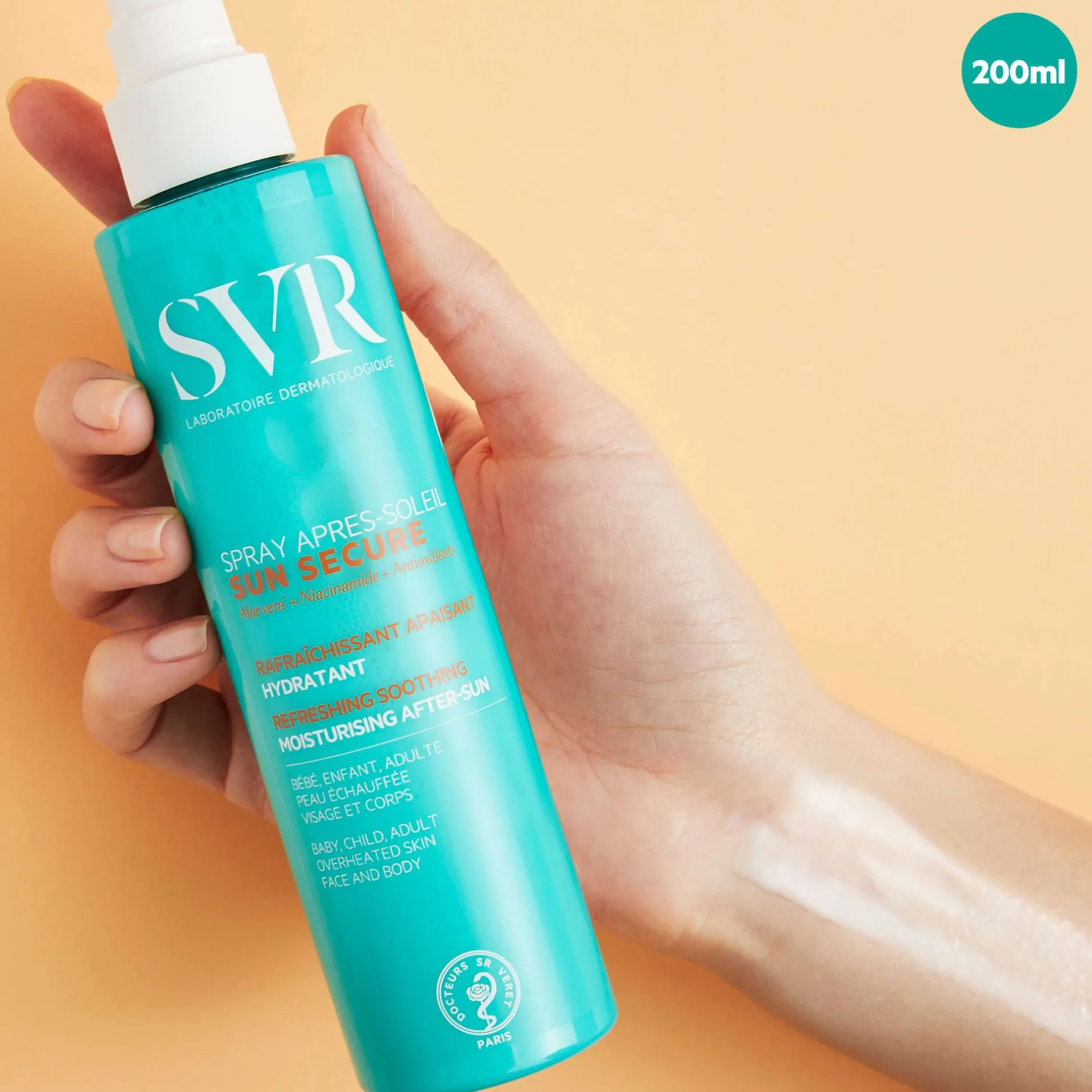 SVR Sun Secure Refreshing Soothing Moisturising Aftersun Spray 200ml Sale