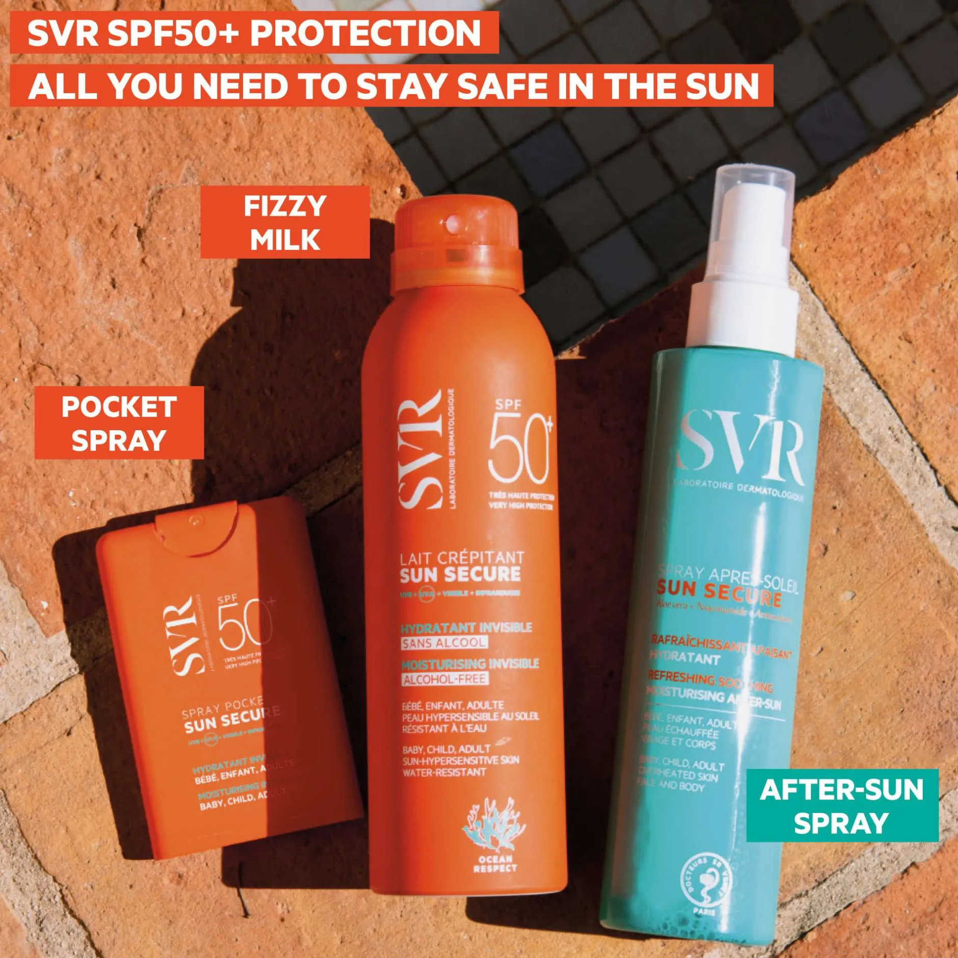 SVR Sun Secure Refreshing Soothing Moisturising Aftersun Spray 200ml Sale