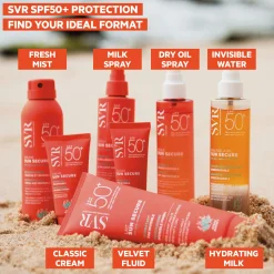 SVR Sun Secure SPF50+ Moisturising Invisible Finish 100ml Sale