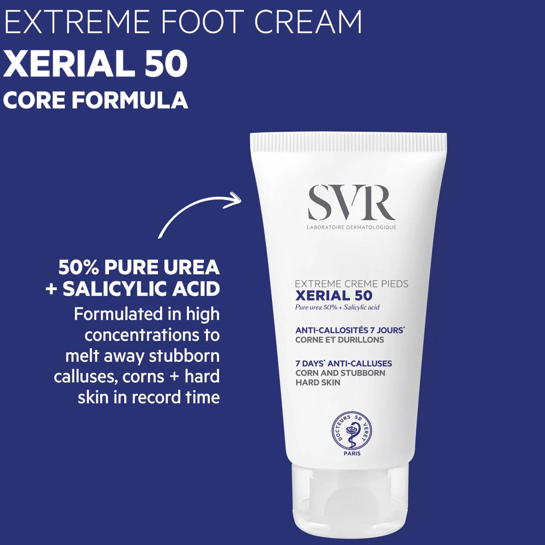 SVR Xerial 50 Extreme Foot Cream 50ml Best