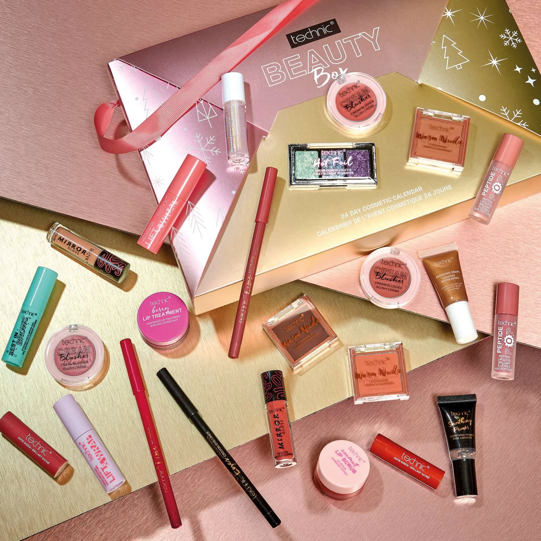 technic Gift Sets Beauty Box Cosmetic Advent Calendar Clearance