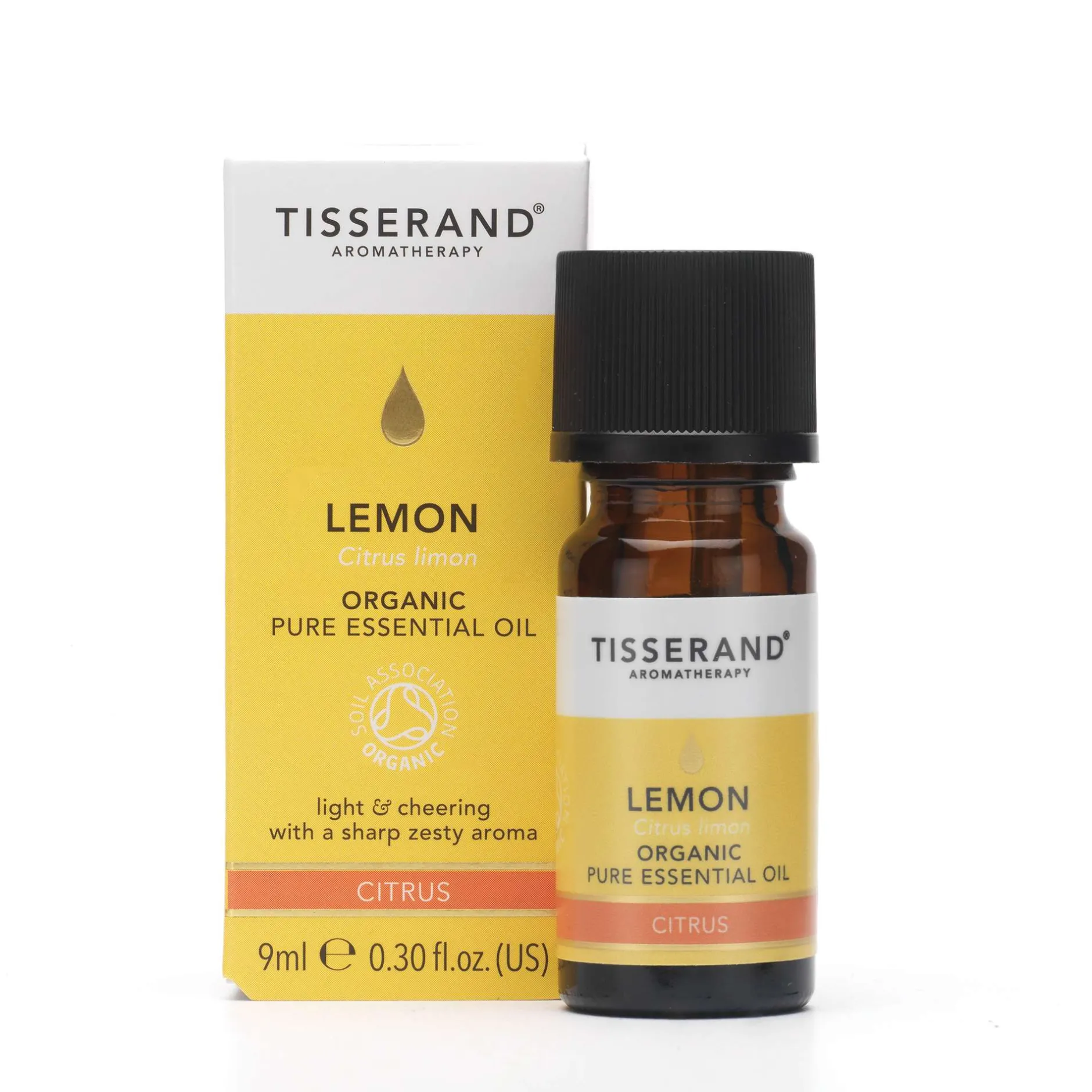 Tisserand Aromatherapy Pure Essential Oils Lemon Organic Essential Oil 9ml Hot
