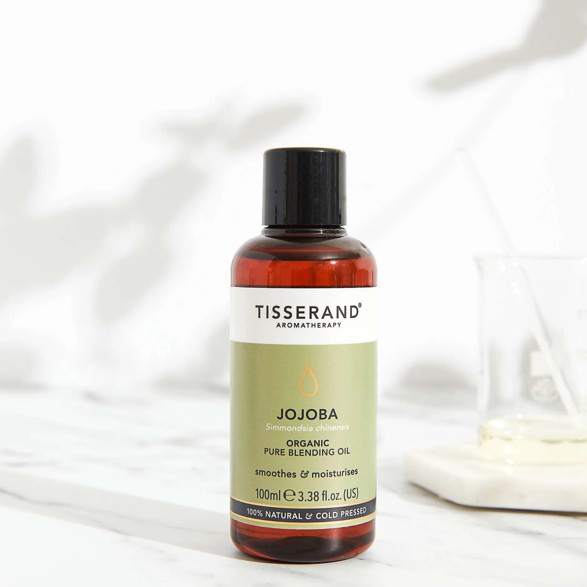 Tisserand Aromatherapy Pure Essential Oils Jojoba Pure Blending Oil 100ml Discount