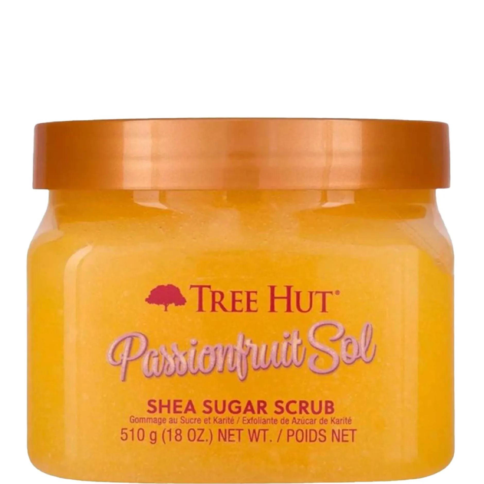 Tree Hut Body Scrubs Passionfruit Sol Shea Sugar Scrub 510g