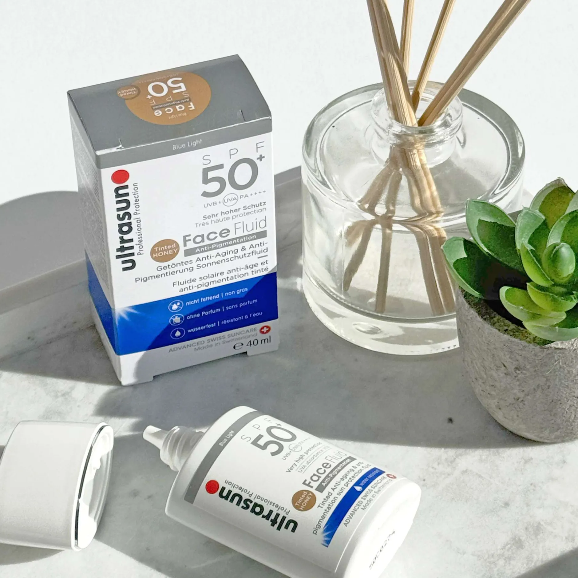 Ultrasun Sun Protection Face Fluid Tinted Anti Pigmentation SPF50+ 40ml Sale