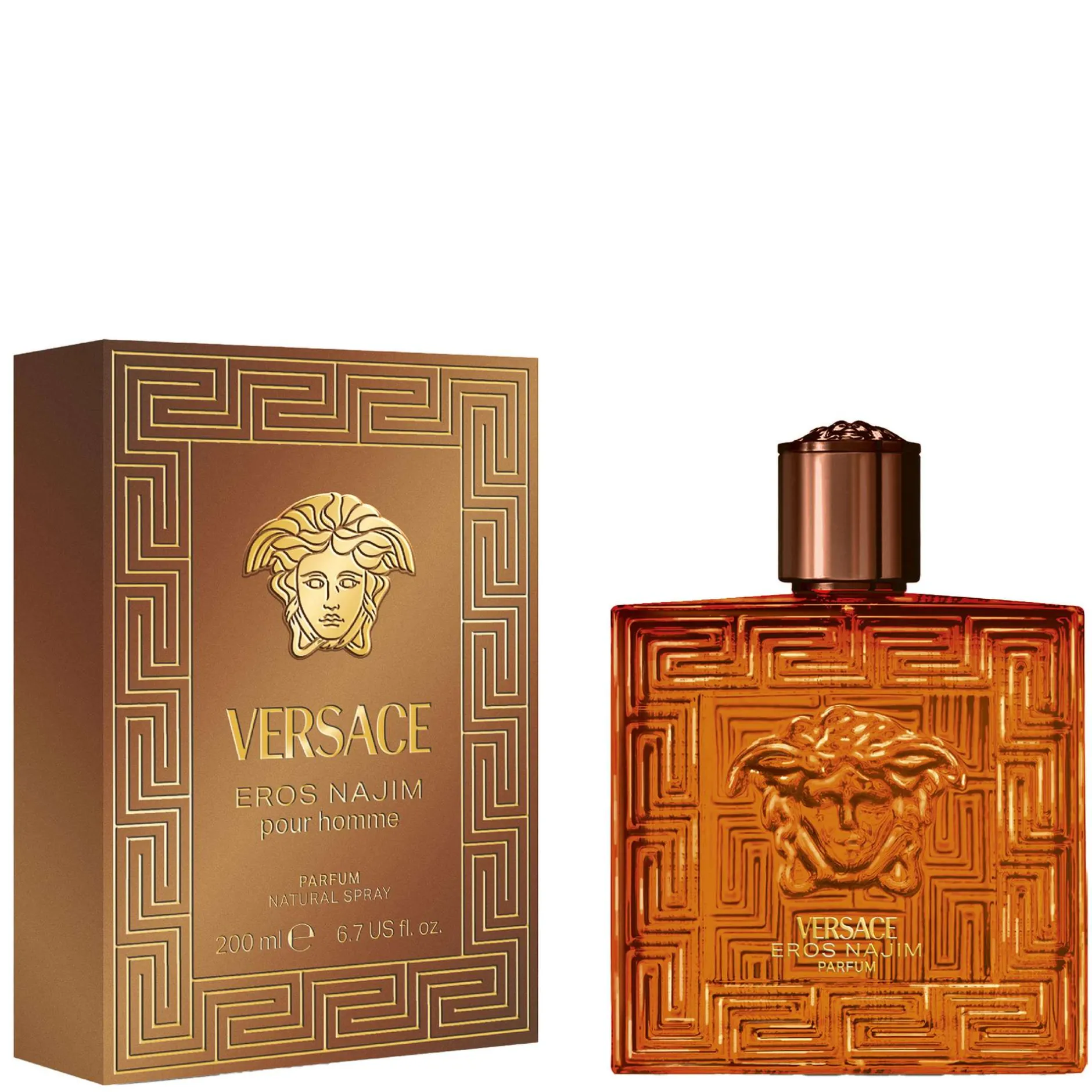 Versace Eros Najim Eau de Parfum Spray 200ml New