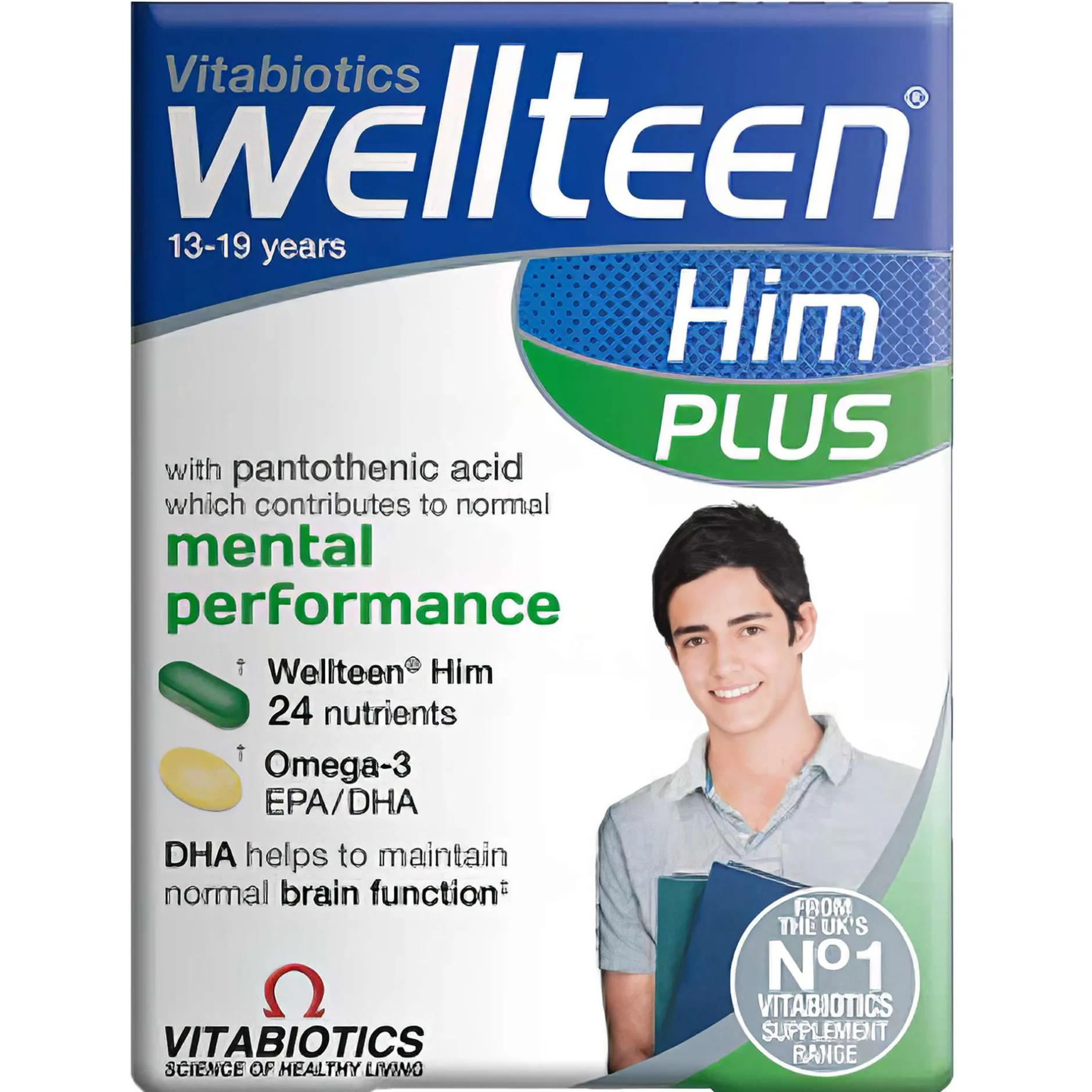 Vitabiotics Wellteen Him Plus x 56 Tablets Clearance