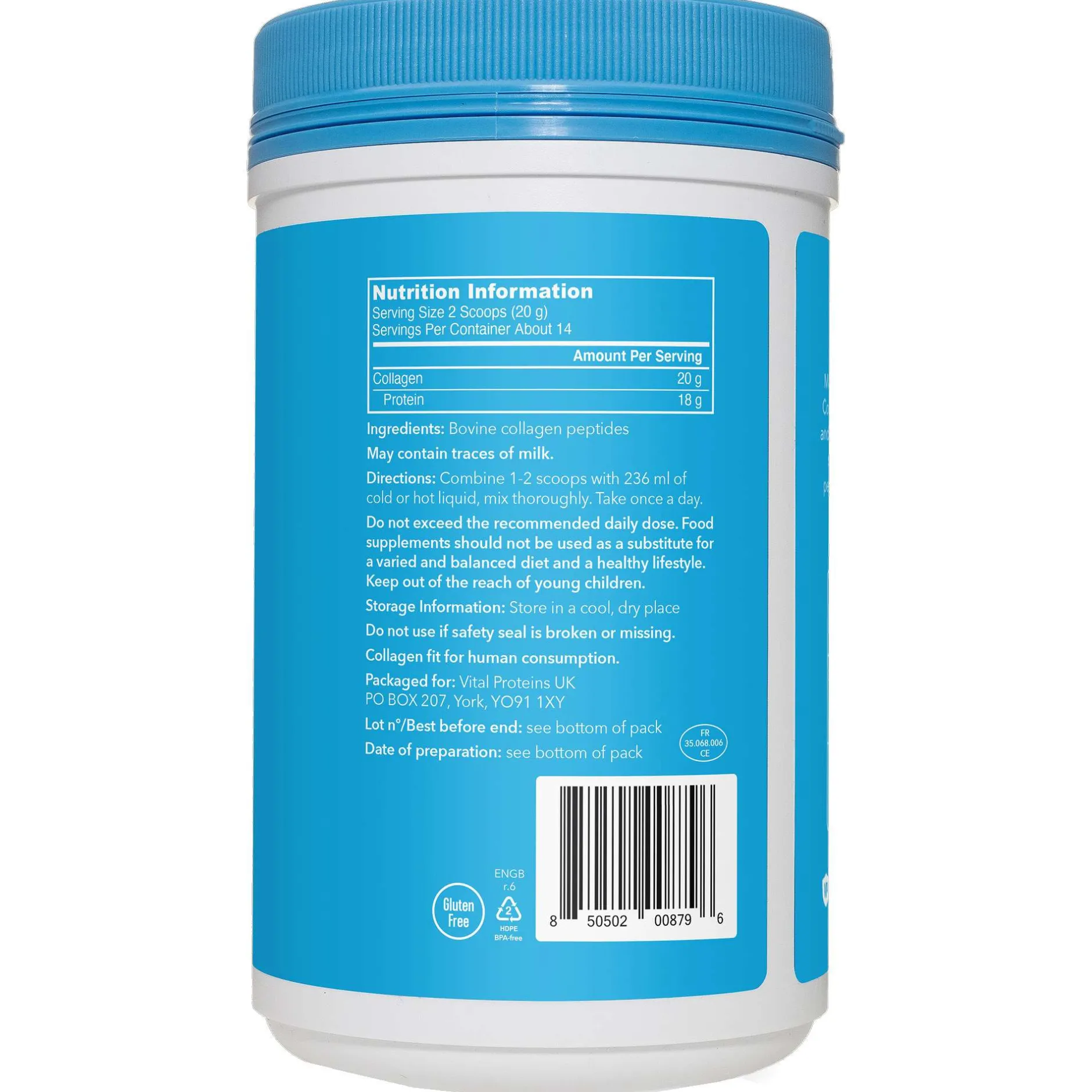 Vital Proteins Collagen Peptides 284g Outlet