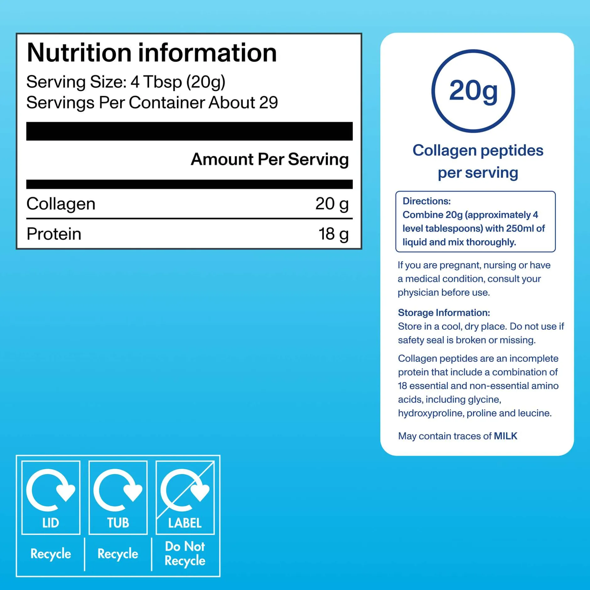 Vital Proteins Collagen Peptides 567g Clearance