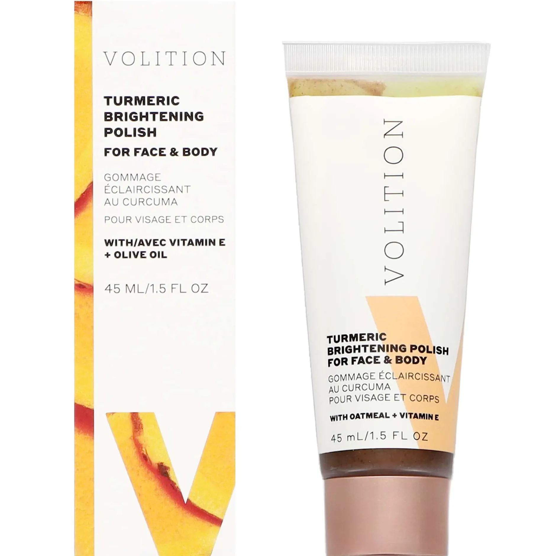 Volition Exfoliators Turmeric Brightening Polish For Face & Body 45ml Discount