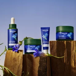 Weleda Face Care Blue Gentian & Edelweiss Contouring Eye & Lip Cream 10ml New