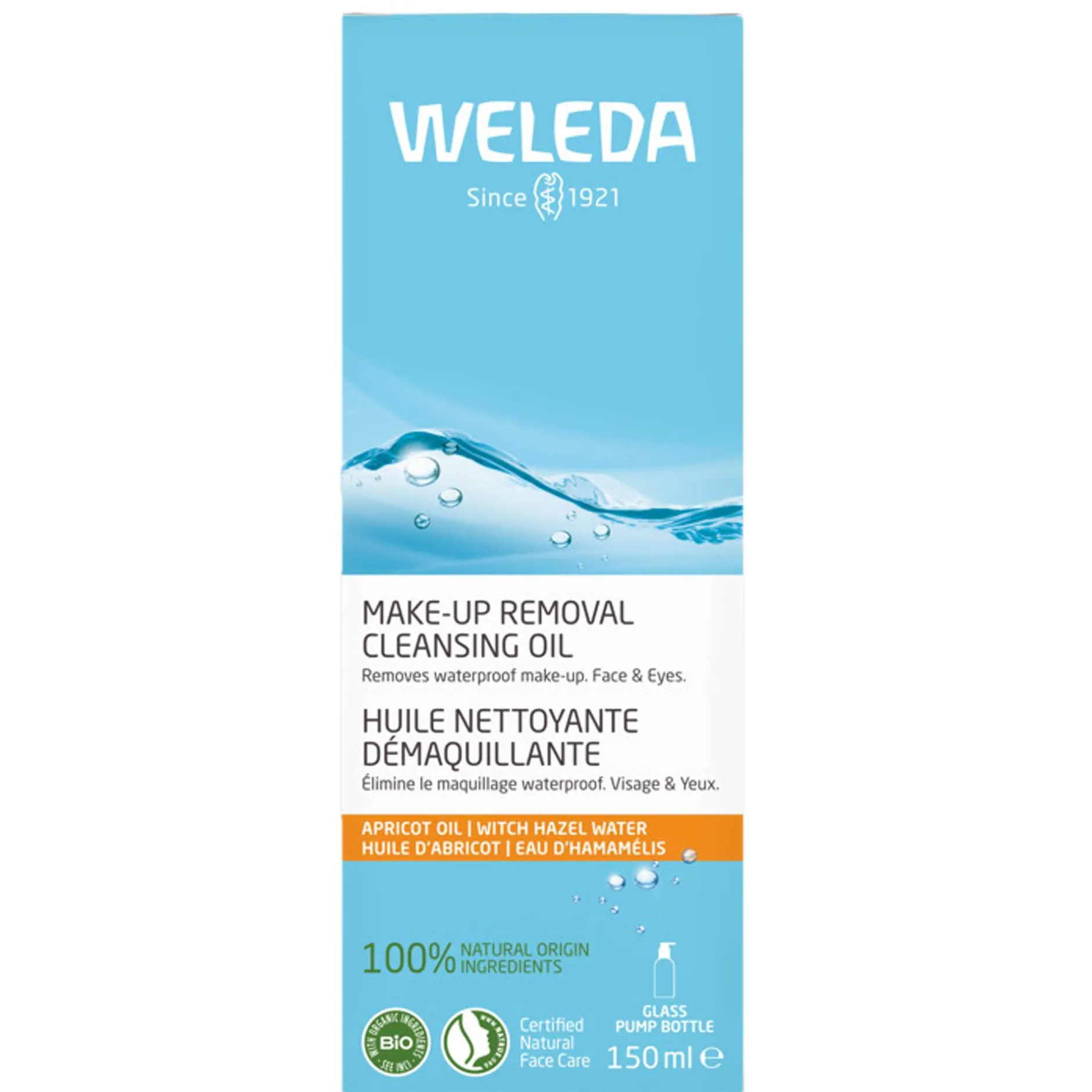 Weleda Face Care Make-up Removal Cleansing Oil 150ml Hot