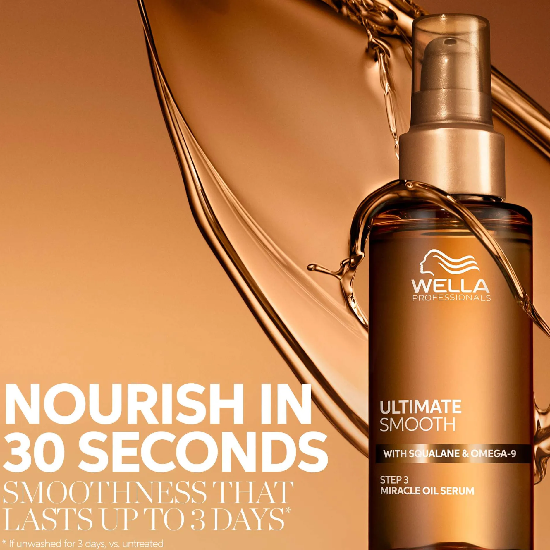 Wella Ultimate Smooth Miracle Oil Serum 30ml Clearance