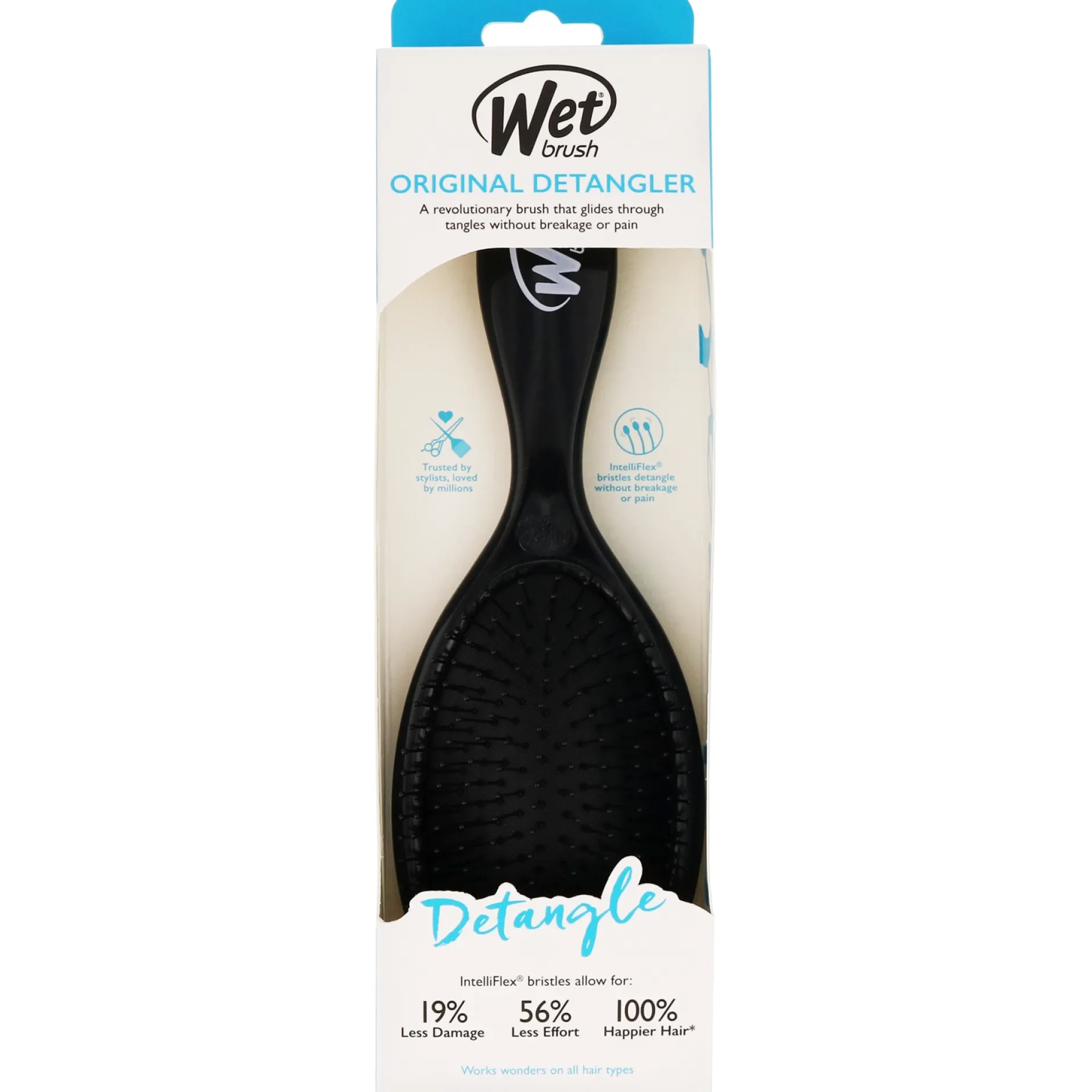 Wet Brush Detangling Original Detangler Classic Brush Black Best