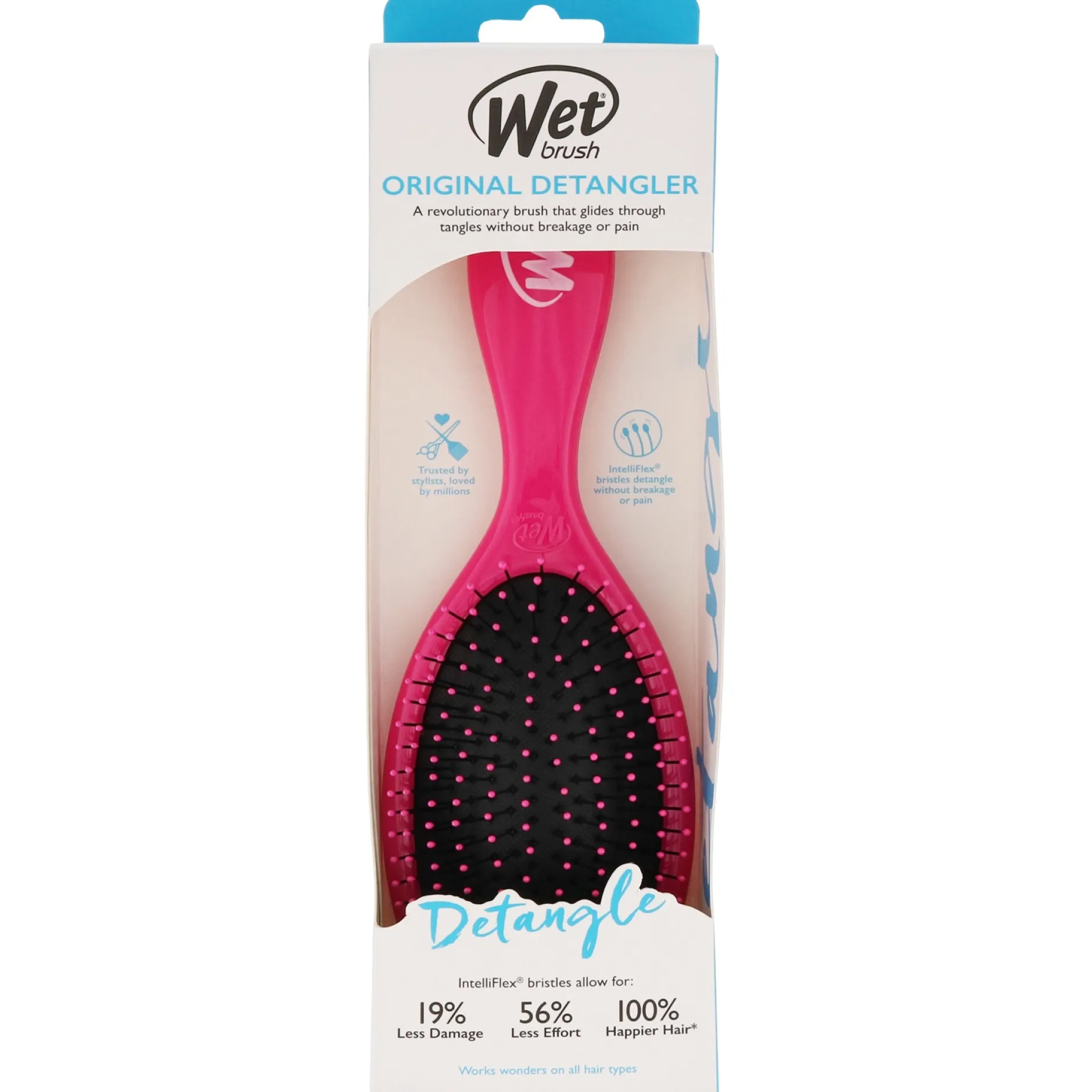 Wet Brush Detangling Original Detangler Classic Brush Pink Sale